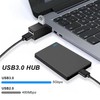JIEYUCHU 3 Port USB 3.0 Hub, Pack of 2 USB
