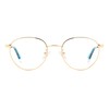 POLAROID Unisex PLD D522/G Sunglasses, Gold Blue, 51, Gold Blue
