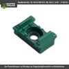 Set of 10 Post Clips for Double Rod Mat Fence,