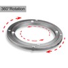 CBTONE 12 Inch Aluminum Lazy Susan Bearing Turntable Bearings 300mm