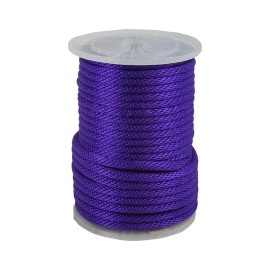 Mad Dog ANCHOR ROPE DOCK LINE 1/2" X 50' BRAIDED 100% NYLON PURPLE MADE IN USA