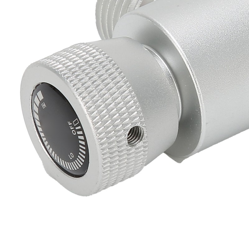 CO2 Refilling Adapter CGA320//TR21-4 Soda Valve Connector ASA Accessories Silver