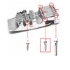 ArrErr 38 Pack Rachet Belt Pin Replacement Screw Side Rivet