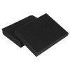 SUPVOX 2pcs High-density Speaker Isolation Pads Odorless Foam Cushion for