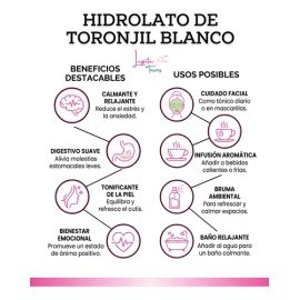 Hidrolato De Toronjil Blanco