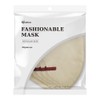 [アイリスオーヤマ] 立体型マスク バイカラー 20枚入 不織布 ふつうサイズ ベールベージュ×ボルドー カラー FASHIONABLE MASK