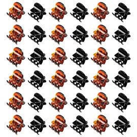 Aucuu Hair Clips, Pack of 36 Mini Hair Clips, Claw Clips, Mini Plastic Hair Clips, Plastic Hair Claw, Non-Slip Handle, Small Jaw Clips, Women's Hair Gripper, Hair Accessories for Girls Women