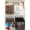 Veradome Heavy Duty Clear Tote Bag for Storage & Organization