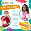 Paint Sticks For Kids - 20 Pack Assorted Colours &