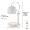 DDBESSIC Candle Warmer Lamp with Timer, Adjustable Height Electric Dimmable
