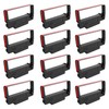 moida moida Compatible Ink Ribbon for ERC30 ERC34 ERC38 Black/Red,