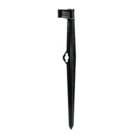Mister Landscaper Black 13-in Stake with 1/4-in Vinyl Clip for Micro Sprays