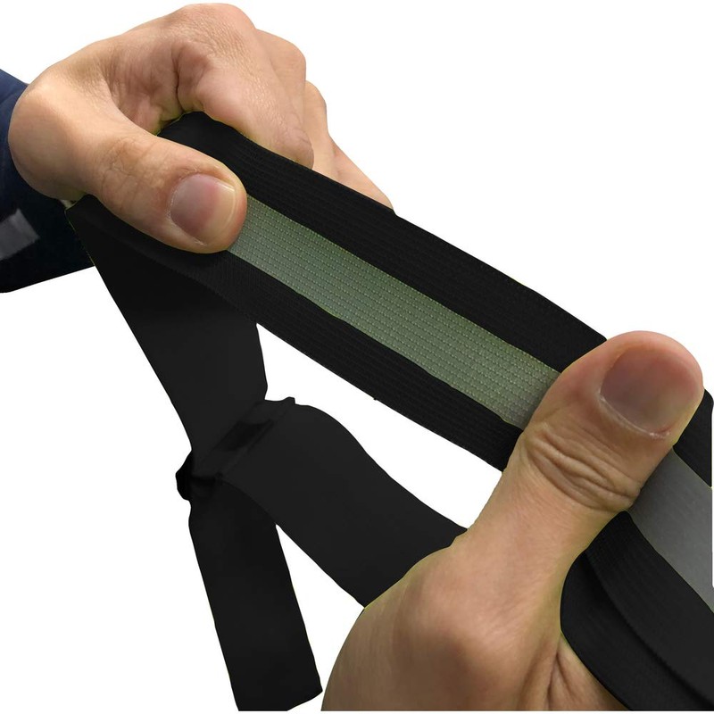 TRUSCO TGV40-BK Elastic Safety Vest, Black