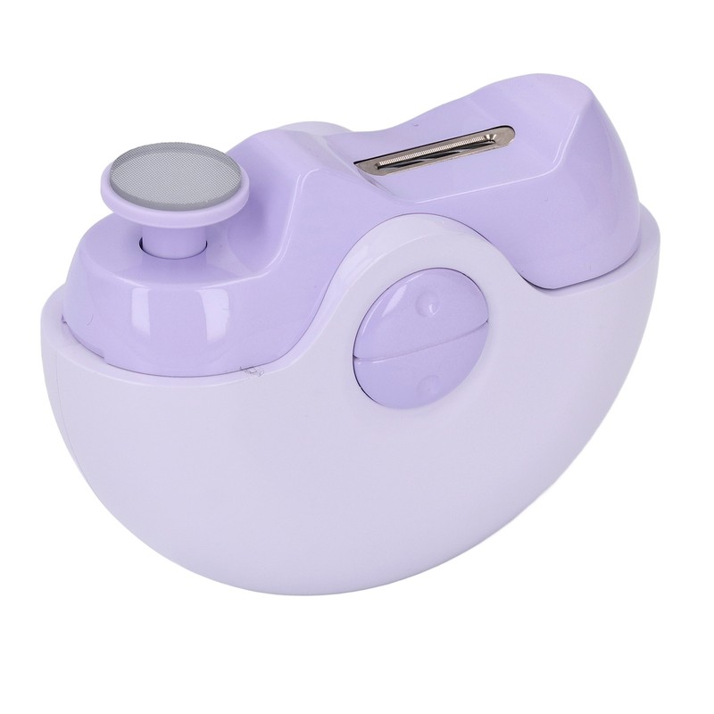 Electric Nail Clipper Round Anti Pinch USB Rechargeable Safety Electric