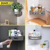 Zuvo Shower Shelf Suction Cup No-Drilling - Enhance Shower Storage