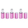 3pcs Empty Lipstick Tubes Trilateral Shaped DIY Lip Balm Container
