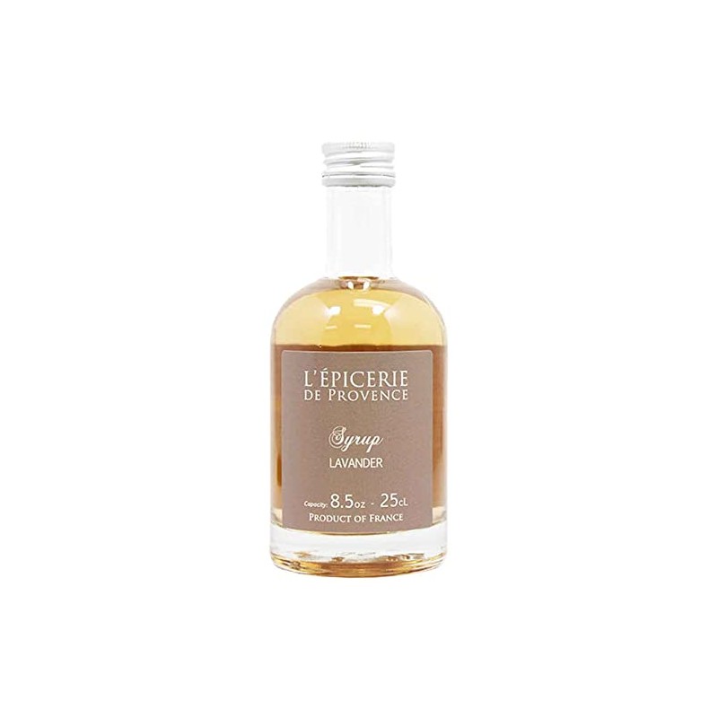 L’Épicerie de Provence, French Lavender Syrup (Sirop Lavande), Imported, 8.4