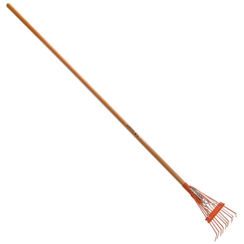 A.M. Leonard Narrow Shrub Rake, 8 Inches Wide, 54 Inch