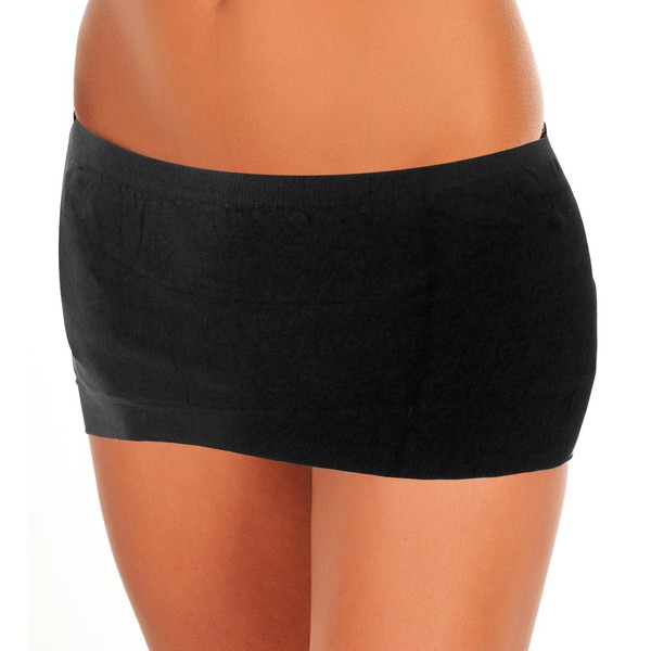 FSUHHIAD Ostomy Wrap | Ostomy Support Belt | Ostomy Underwear for Women | Ostomy Bag Covers for Men, Black, Medium/Large (Pack of 1)