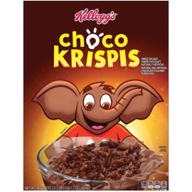 Kellogg's 🔵 New Kellogg's Choco Krispies Original Chocolate Breakfast Cereal Box 23.3oz