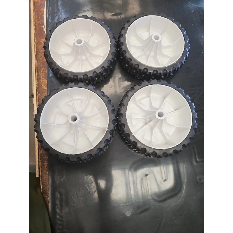 Unbranded Lawmmower Plastic wheels Set Of 4