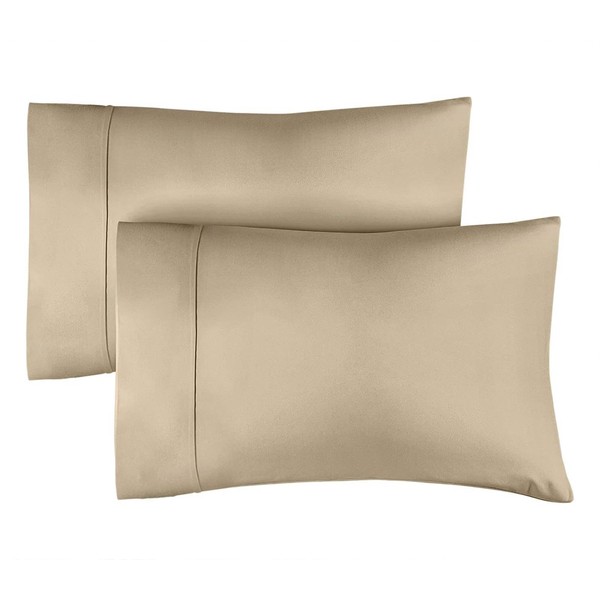 100% Cotton Pillow Cases King Size - Cooling, Breathable &