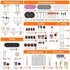HARDELL 508Pcs Rotary Tool Accessories Kit for DIY, 1/8" Multi-Purpose