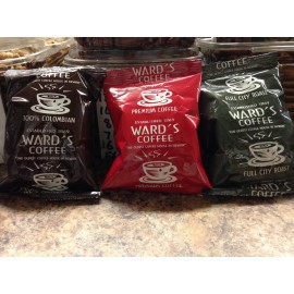 T.M. Ward Coffee Overstock! Sale!100% COLOMBIAN COFFEE 2 CASES OF - 24/2oz Pkts WARD COFFEE
