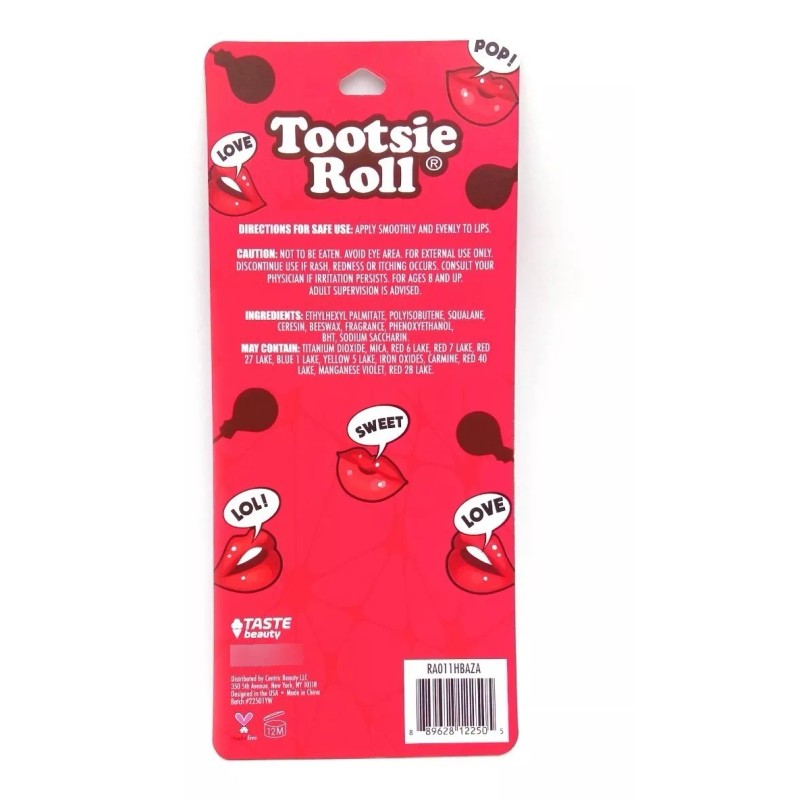 Taste Beauty Bálsamos Labios Tootsie Roll Blow Pop Cherry Jr