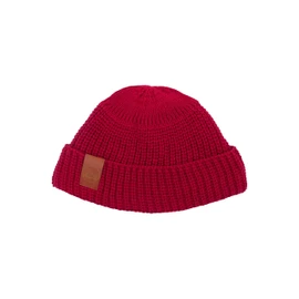 kabak Burglar Beanie Breathable Short Knitted Organic Cotton Street Style Unisex Head Warmer Fishing Hat, raspberry