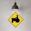 Tractor Traffic Farm Crossing Traffic Aluminum Xing Sign 12 x