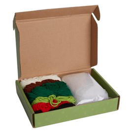 Simply Make Docrafts Crochet Key Ring Craft Kit Kiwi and Melon Fruit Bright Coloured, Contains All Supplies Needed, Hobby Craft for Adults and Older Children, Great for Bags, Keychain, Decoration