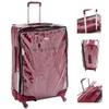 BLASANI Luggage Protector Suitcase Clear PVC Waterproof TSA Aproveed Cover