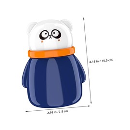 FOMIYES 2pcs Refillable Talcum Powder Box with Soft Puff for Skin Care Compact Lightweight Travel Friendly Case for Daily Use