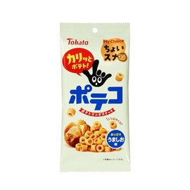 Tohato Little Snapoteco Umashii Flavor, 1.4 oz (40 g) x 6 Bags