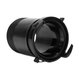 Camco Camper/RV Sewer Fitting Adapter | Features a Straight Fitting & Bayonet Fitting | Simple Camper Sewer Hose Hookup (39422)