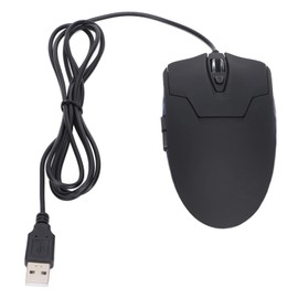 Wireless Computer Mouse, 2.4G Portable Slim Ergonomic Gaming Mouse with 6 Button Vertical Mice, Micro-Precision Scroll Wheel, for Game Players and People