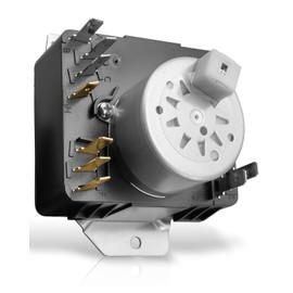Clothes Dryer Timer Fit for Whirlpool Amana, Replaces W10185981, 115VAC 60Hz 3W Model Specific