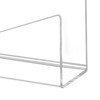Mail Holder Desktop Letter Holder Book Transparent Sorting Rack File