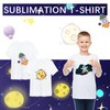 OKBA 5 PCS Sublimation t Shirts Blanks Polyester Shirts Short
