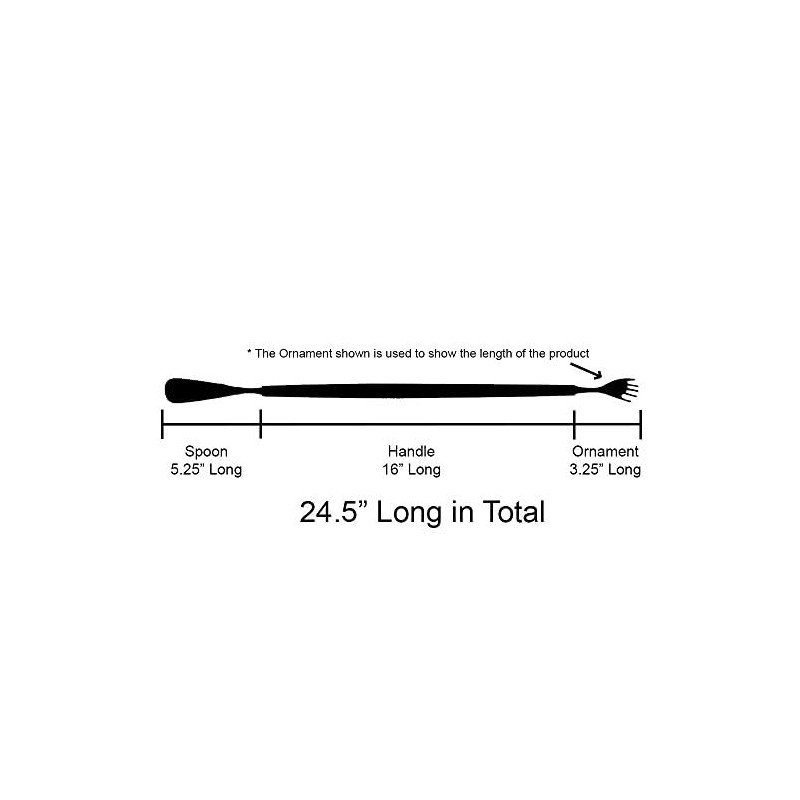 Shoe Horn Elegance with Brass Eagle Head and Durable Ash