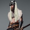 Newcotte 2 Pcs Halloween Viking Fur Costume Set Faux Fur
