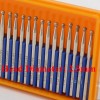 JINGLING 30Pcs Round Diamond Carving Burrs 2.5mm Ball Grinding Bits