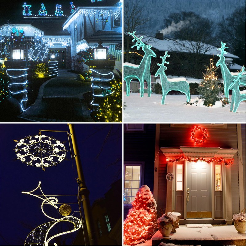 100 FT Waterproof Led Strip Lights for Outdoor Indoor, Cool