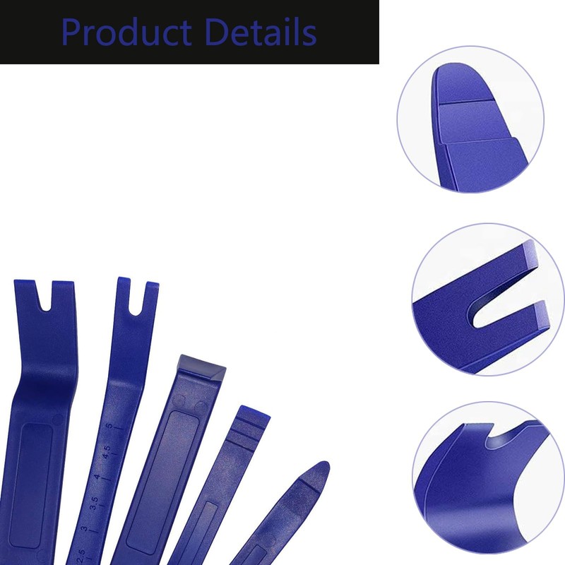 BNFGD 5 Pcs Trim Removal Tools, Car Door Panel Removal