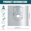 Stove Burner Covers, 8 Pack, Gas Stove Burner Liners, Non-Stick