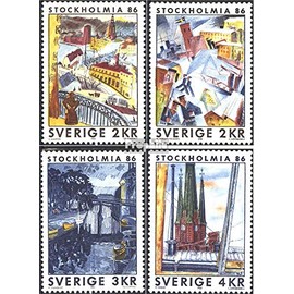 Sweden 1336-1339 (complete.issue.) unmounted mint/never hinged ** MNH 1985 STOCKHOLMIA 86 (III) (Stamps for collectors) painting