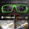 ATTCL Polarized Wrap Sunglasses For Men - Fishing Sports Glasses