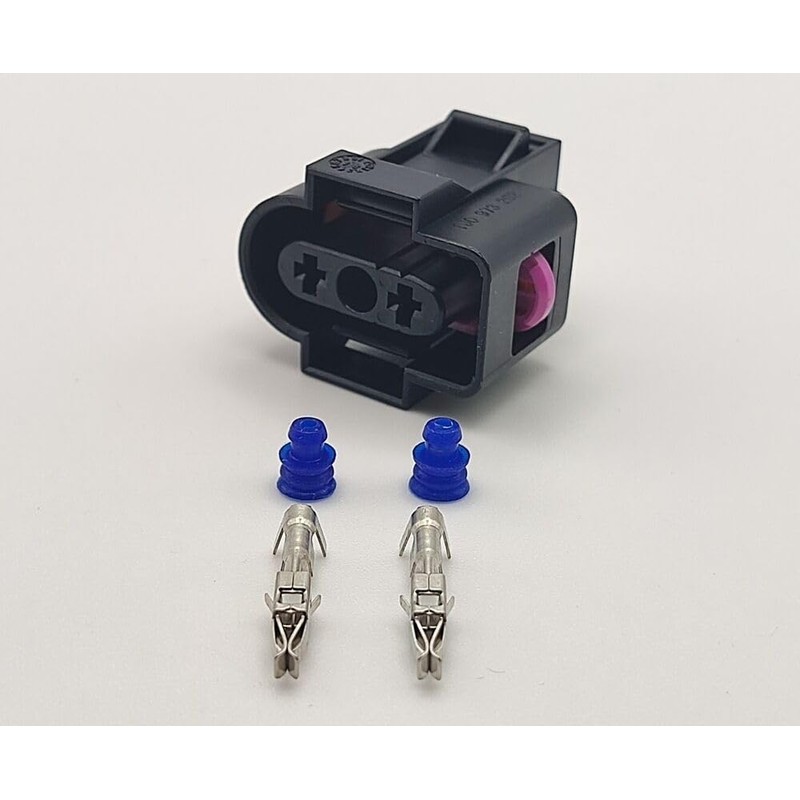 1J0973202 2 PIN PLUG CONNECTOR 1J0 973 202 FOR VW