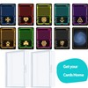 2 Packs Playing Card Case Deck Plastic Boxes Gaming Card